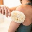 Bath and Shower Dry Skin and Body Sisal Brush, Naturals Fibers to Improve Circulation, Exfoliate Skin, and Reduce Cellulite