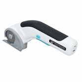 Cordless Electric Scissors,Rotary Cutter with Safety Lock,Rechargeable Cardboard Cutter,Shears Cutting Tool for Cardboard Fabric Leather Carpet