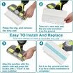 10 PCS Disposable Mop Pads Compatible with Shark Vacmop VM252 VM250 VM200 VM190 Mop Pad Refills for Shark VM252