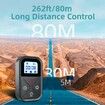 Smart Remote Control for GoPro,Camera Controller for Hero 12 11 10 9 8 MAX Black with LCD Display