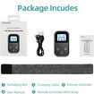 Smart Remote Control for GoPro,Camera Controller for Hero 12 11 10 9 8 MAX Black with LCD Display