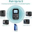 Smart Remote Control for GoPro,Camera Controller for Hero 12 11 10 9 8 MAX Black with LCD Display