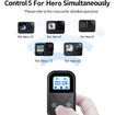 Smart Remote Control for GoPro,Camera Controller for Hero 12 11 10 9 8 MAX Black with LCD Display