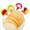 4PC Colorful Table Bowls Clip on Dip Holders,For Tomato Sauce,Salt,Vinegar,Sugar,Spices Party Ware