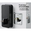 Keyless Entry Door Lock,Bulit-in Integrated Wi-Fi,App Remote Control,IP65 Waterproof,Smart Door Lock