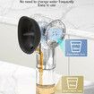 Ear Wax Removal Kit with Dual Water Tank Electric Ear Cleaner Tool with Ear Dryer Irrigation Flushing System 5 Modes,Black