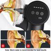 Ear Wax Removal Kit with Dual Water Tank Electric Ear Cleaner Tool with Ear Dryer Irrigation Flushing System 5 Modes,Black