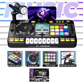 DJ Controller Set with Party Lights Multifunctional Dj Mixer Musical  Toy Instruments Microphone For Kids And Party