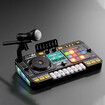 DJ Controller Set with Party Lights Multifunctional Dj Mixer Musical Toy Instruments Microphone For Kids And Party