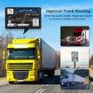 9 Inch GPS Navigator Car Truck RV Touch Screen Voice Directions Offline Map Reminding Navigation System Speed Alert and Red Light Warning 8G+256M