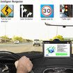 9 Inch GPS Navigator Car Truck RV Touch Screen Voice Directions Offline Map Reminding Navigation System Speed Alert and Red Light Warning 8G+256M
