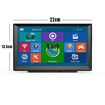 9 Inch GPS Navigator Car Truck RV Touch Screen Voice Directions Offline Map Reminding Navigation System Speed Alert and Red Light Warning 8G+256M