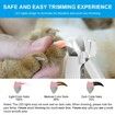 Electric Rechargeable Cat Dog Nail Trimmers   LED Light Paws Grooming Home Travel Perfect Pet Owners Trimmer