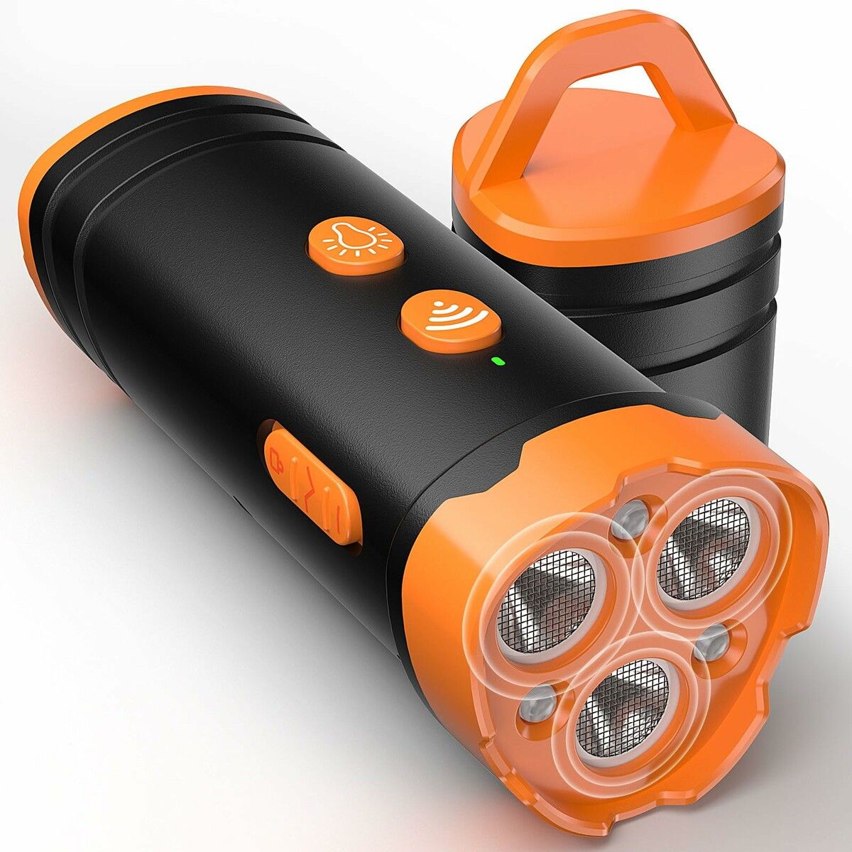 Dog Anti Bark Device with 3X Sonic Emitters 50ft Range Pet Owners Training Tool