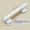 Shower Grab Bar for Bathroom with Safety Luminous Circles,Bathroom Safety Handrail Support,For Disabled Elderly Pregnant,No Drilling
