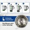 Blender Blade, Blender Accessories, Replacement Blade Food Grade for Thermomix TM5 Vorwerk Thermomix