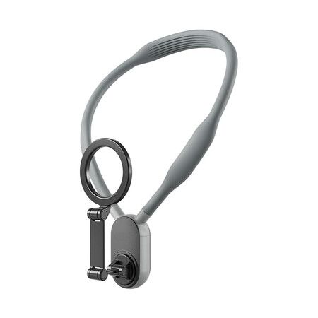Magnetic Neck Mount for Phones, Neck Cell Phone Holder POV/Vlog Selfie Mount for iPhone 16 15 14 13 12 Seires Android Phones