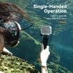 Waterproof Floating Hand Grip with Remote Control Compatible for GoPro13, 12, 11, 10, 9, 8