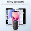 Wireless Bluetooth Remote Control for iPhone Camera, Compatible with iPhone 12 to 16 Pro Max, GoPro 8 to 12, Instant Pairing, 65ft Long Rang