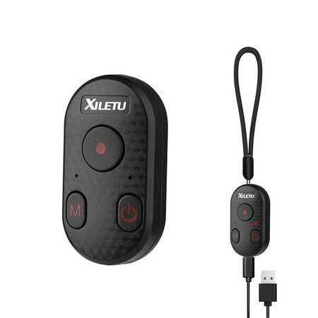 Wireless Bluetooth Remote Control for iPhone Camera, Compatible with iPhone 12 to 16 Pro Max, GoPro 8 to 12,  Instant Pairing,  65ft Long Rang