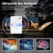 Bird Deterrent Devices, Ultrasonic Bat Repellent for Attic, Rechargeable Bird Repellent for Indoor and Outdoor, Friendly to Human and Pet