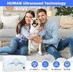 Bird Deterrent Devices, Ultrasonic Bat Repellent for Attic, Rechargeable Bird Repellent for Indoor and Outdoor, Friendly to Human and Pet