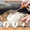 Banneton Bread Proofing Basket with Liners, Round and Oval Sourdough Starter Kit, Sourdough Bread Baking Supplies, Bread Making Tools