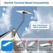 Starlink Gen 3 Mount,66cm Wall Mount/Roof Mount Compatible with V3 Starlink Standard Dish,Adjustable Mounting Kit