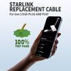 Starlink Gen 3 Cable,23m Starlink Replacement Cable,High-Speed Satellite Internet Accessory & Extension Cord for Star Link V3 Dish