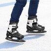 Adjustable skates Figure skates for men and women, black size L fits foot length 235-265 mm (reference).