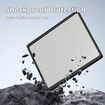 Starlink Mini Case Cover,Luquid Silicone Protective Case for Mini Starlink Dish Antenna Protector Black with Anti-Reflection Sticker