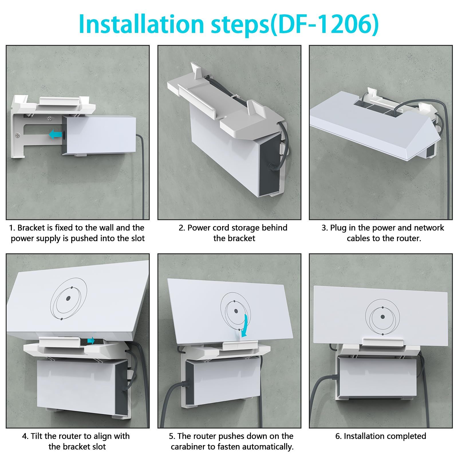 Starlink Gen 3 Mount,All in One Starlink Standard V3 Mesh Router and Star Link Gen 3 Power Supply Mounting Kit for StarLink V3 Gen3 HP Standard Router