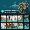 Mens Tactical Digital Watch, 23 in 1 Survival Multi-Functional Army Outdoors Waterproof Camouflage Sports Watches