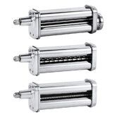 Pasta Maker Attachments Set for all KitchenAid Stand Mixer, including Pasta Sheet Roller, Spaghetti Cutter, Fettuccine Cutter