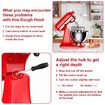 Stainless Steel K45DH Dough Hook for KitchenAid 4.5 to 5 Quart Tilt Head Stand Mixers, K45DH Bread Dough Hook Replacement for KitchenAid Stand Mixers
