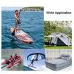 Electric Air Pump Portable Electric Air Pump 20PSI High Pressure Air Compressor Inflation Deflation 7 Nozzles for Inflatable Boat Surfboard Stand-up Paddle