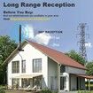 TV Antenna Indoor Antenna for Smart TV for Long Range Reception and All Smart TVs HD Digital Antenna with Amplifier Signal Booster Support 4K 1080P