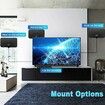 Portable Antenna TV,Digital Television Antenna for Smart/Old,Local Channels,Support 4K 1080P,Amplifier Signal-Booster,3M Coaxial Cable,HD TV Antenna Indoor