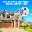TV Antenna Indoor Long Range 900 Miles,Supports 4K 1080p Smart TV Signal Reception with Signal Amplifier 5M HDTV Coax Cable