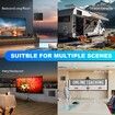 TV Antenna Indoor Long Range 900 Miles,Supports 4K 1080p Smart TV Signal Reception with Signal Amplifier 5M HDTV Coax Cable