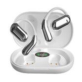 AI Language Translation Earbuds, AI Wireless Translator Earbuds Real Time for 144 Languages, Bluetooth 5.4 Headphones for Travel Business (White)