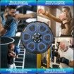 Boxing Machine, Music Boxing Machine Punching Training Equipment for Men Women and Kids, Electronic Smart Bluetooth Training Machines