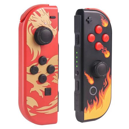 Replacement Switch Controllers Compatible with Switch, OLED, Lite, Wireless Joypads for Switch, Support Motion Control