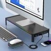 Mouse Jiggler for Laptop Undetectable, Mouse Mover Pad Moves Randomly, RGB ON/Off Interval Timer, USB-C Automatic Simulator Shaker