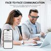 AI Translation Smart Bluetooth Glasses Wireless Bluetooth Headset Real-time Multi-Chinese Translation Headphones