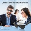 AI Translation Smart Bluetooth Glasses Wireless Bluetooth Headset Real-time Multi-Chinese Translation Headphones