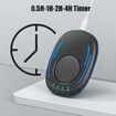 Undetectable Mouse Mover Ultra-Thin Silent Mouse Jiggler with Timer,Driver-Free with ON/Off Switch,Breathing Light to Keeping The Computer Active,Black