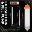 500cc Fluid Extractor, Extraction&Fill Pump,Fluid Syringe Pump Manual Suction Vacuum Fuel Car Transfer
