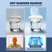 Sleep Doctor Approved Cervical Neck Pillow,Ergonomic Contour Side Sleeper Pillows,Cooling Orthopedic Pillow,Memory Foam Pillows Back Stomach Sleepers