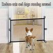 Portable Safety Gate Pet Dog Cat Fence Enclosure Barrier Safe Guard Fencing for Doorway Stairs 110*72cm
